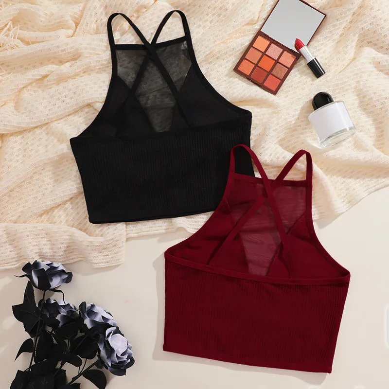 Débardeur femme – Dos croisé, coupe tendance et moderne